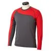 Bauer Pro Long Sleeve Base Layer Mens Top - Dark Grey / Red (2019) -SourceForSports Sales Shop 02e9c55cb1010b34c8dbb31c6c34a1ee