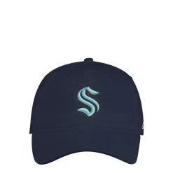 Adidas NHL Cotton Slouch Adjustable Cap - Seattle Kraken