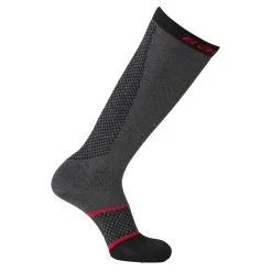 Bauer Pro Cut Resist Tall Skate Socks - Grey (2019)