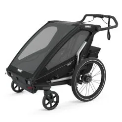 SourceForSports Sales Shop 19 Thule Chariot Sport 2-Seat Multisport Bike Trailer